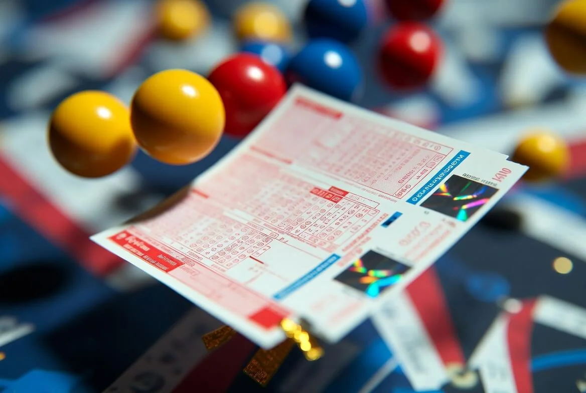 Cyfrowy kupon do gry Lotto online na ekranie telefonu